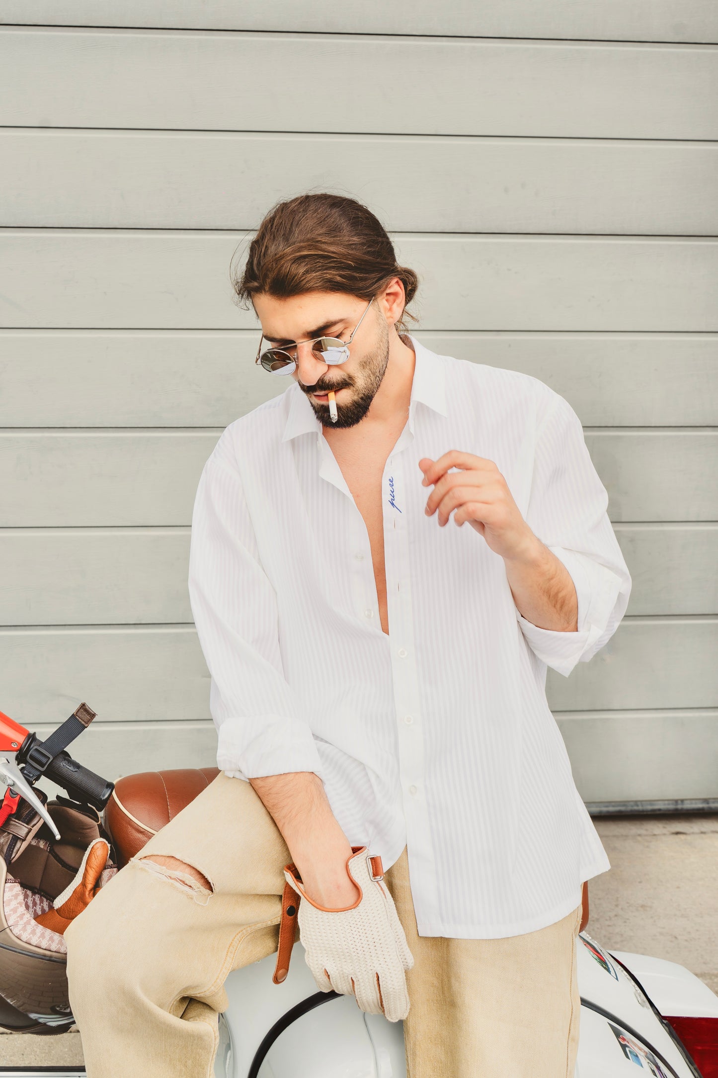 PURE « CLASSIC » STRIPED SHIRT