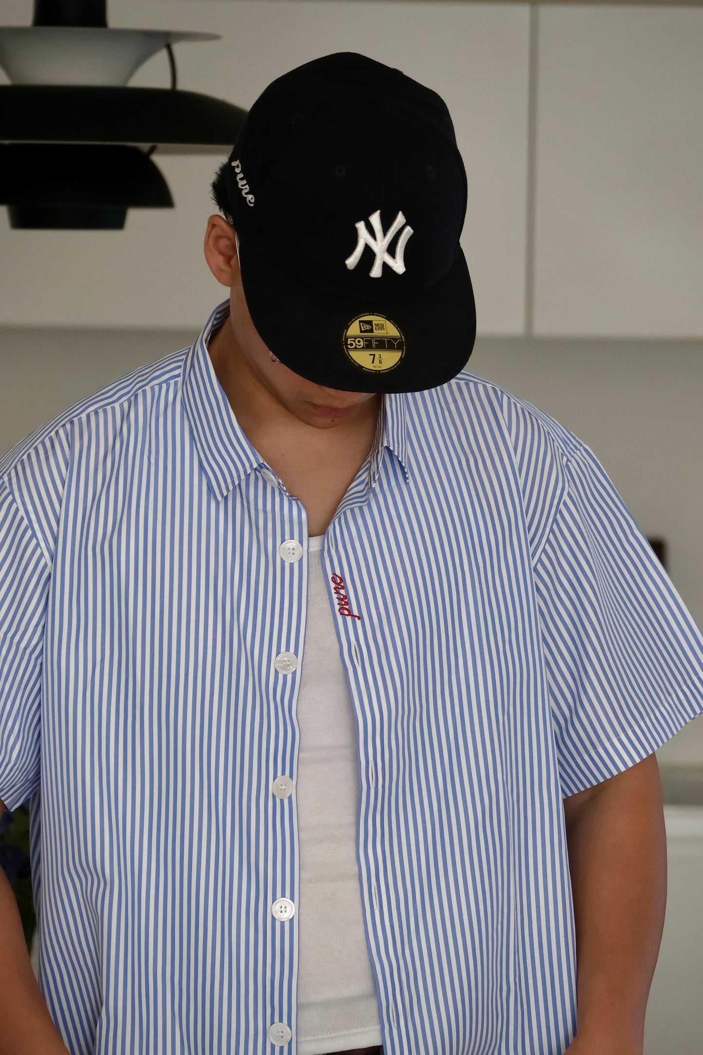 PURE « OCEAN » STRIPED SHIRT