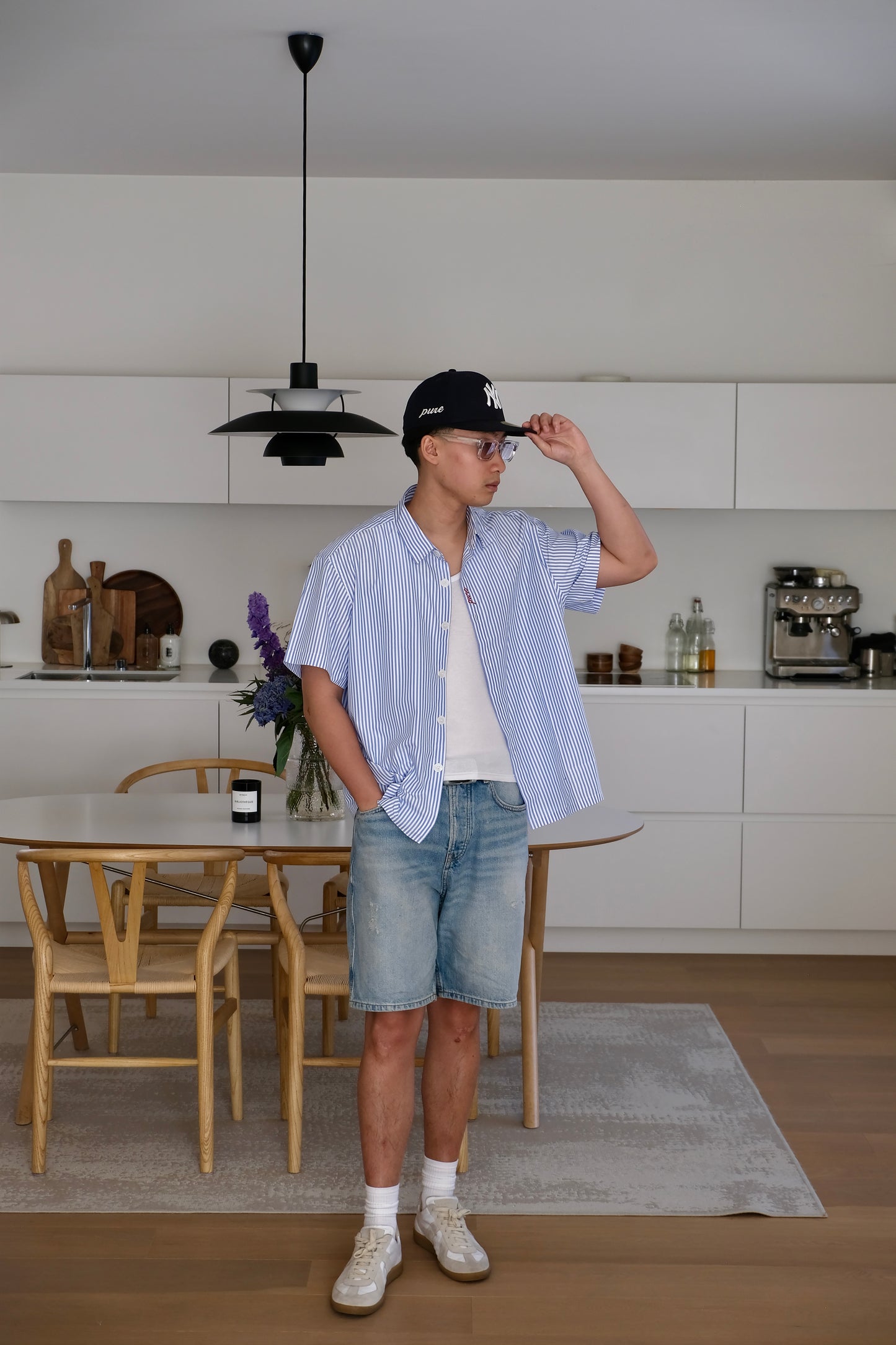 PURE « OCEAN » STRIPED SHIRT